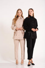 Cep Detaylı Duble Paça Pantolon