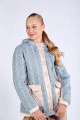 Пальто в клетку