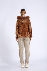 Yanı Detaylı Ekose Pantolon