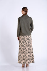 Çiçek Desenli Etek