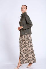 Çiçek Desenli Etek