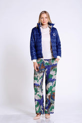 Kapitoneli Çift Taraflı Giyilebilir Mont