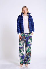 Стеганое двустороннее носимое пальто