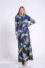 Trench Garnili Desenli Mont