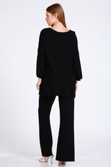 Комплект трикотажа с разрезами