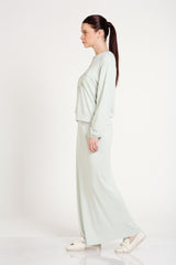 Длинная юбка с вышивкой и украшениями из камней