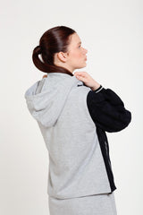 Garni Detaylı Kapşonlu Yelek