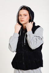 Детальное пальто с капюшоном Garni