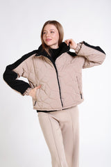 Nakış Detaylı Kapitone Mont