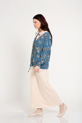 Пальто Garni с детальным узором