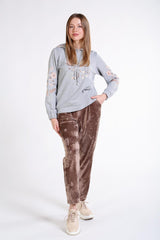 Бархатные брюки