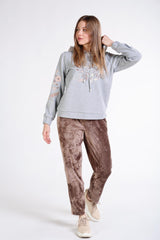 Бархатные брюки