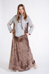 Бархатная юбка