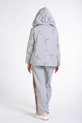 Брюки с декоративными полосками по бокам