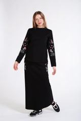 Nakış Detaylı Sweatshirt