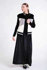 Suni Kürk Garnili Yelek