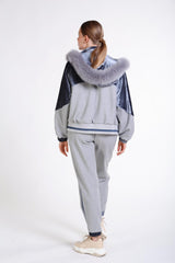 Yanı Şerit Detaylı Paçası Lastikli Pantolon