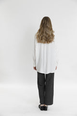 Брюки с вышивкой и пайетками