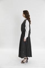 Детальный жилет с вышивкой и пайетками