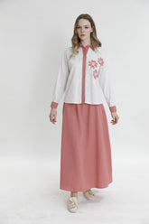 Beli Lastikli Rahat Kalıp Uzun Etek