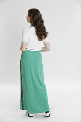 Süs Dikişli Nakış Ve Taş Süslemeli Kısa Kollu Tişört