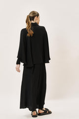 Taş İşleme Detaylı Elbise-Panço Takım