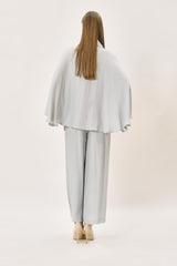 Taş İşleme Detaylı Pantolon-Panço Takım