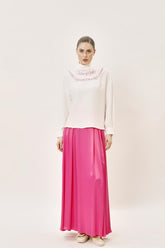 Блуза с детальной вышивкой