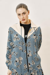 Пальто Garni с детальным узором